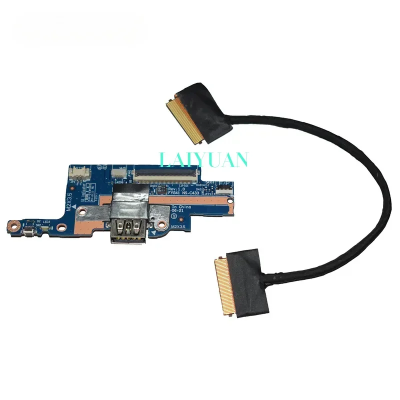 5C50S24993 New USB Board With Cable For Yoga C740-14IML 81TC NS-C433