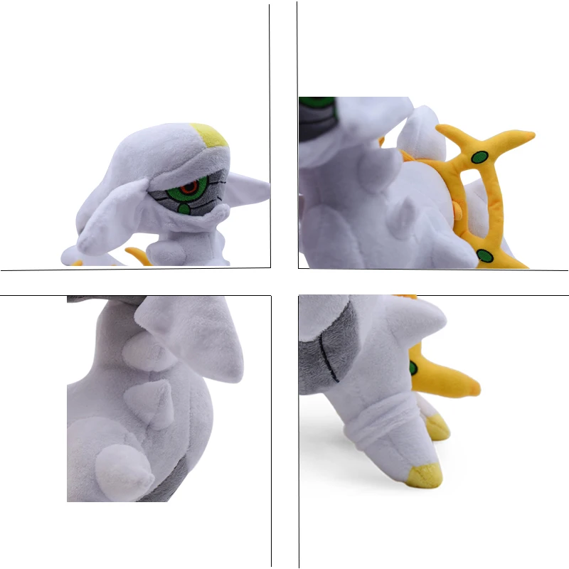 Pikachu Arceus Peluche Pokemon Plush Toys Kawaii Stuffed Dolls Cartoon Cute Dolls Birthday Xmas Gift For Kids Friends Collection