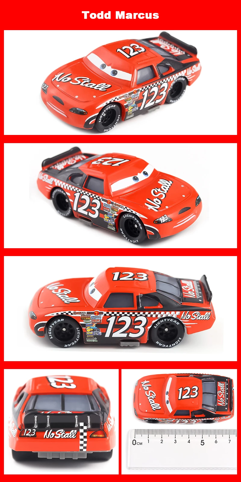 Pixar Cars 2 Cars 3 Pixar Cars Metall-Diecast-Modellautos Lightning McQueen Legierung Rennwagen-Serie Kinderspielzeugauto – Detail 38