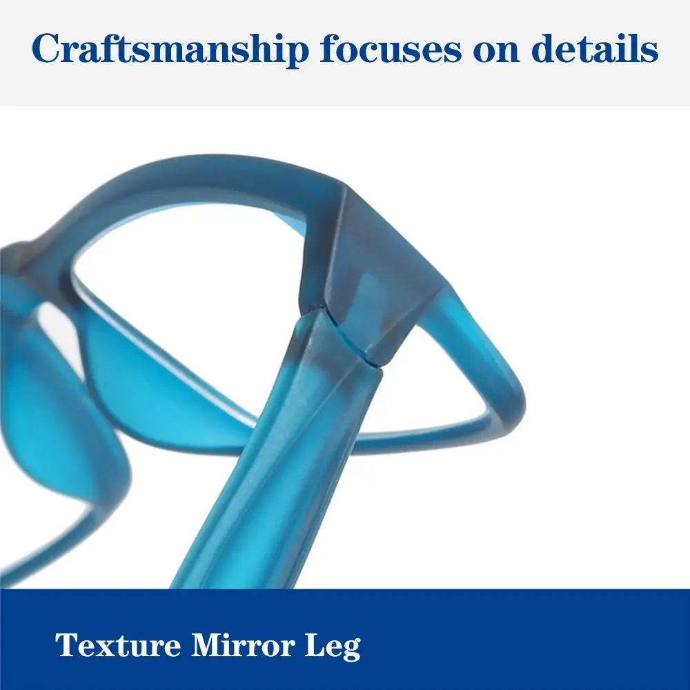 ブルーレイブロック抗青色光老眼鏡超軽量 PC 遠視メガネ目の保護スポーツスクエア眼鏡