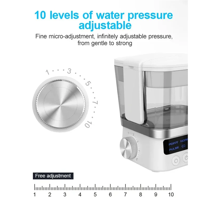 성인 구강 Irrigator USB 충전식 물 Flosser 방수 600Ml 휴대용 워터 제트 가정용 치아 클리너 내구성