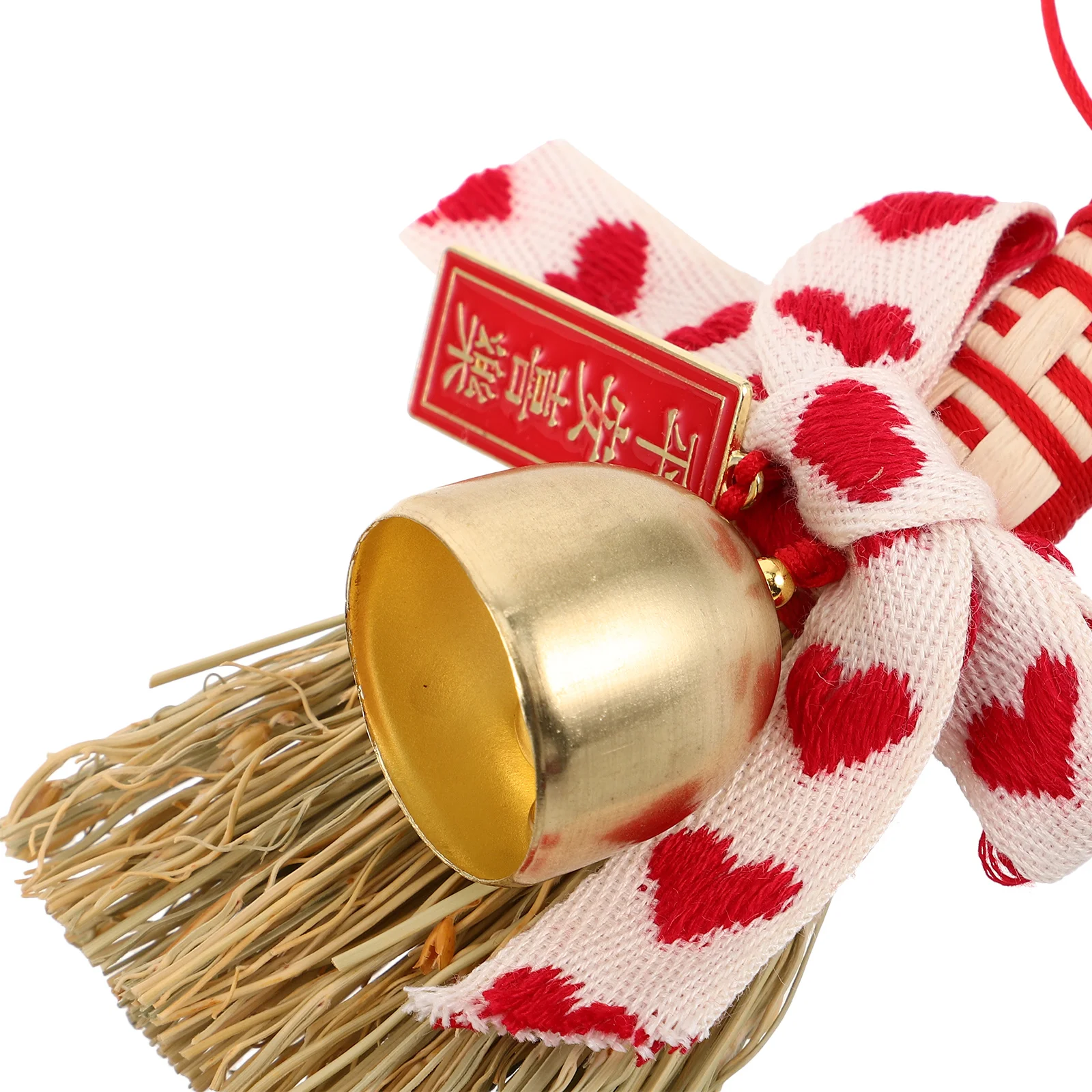 1 قطعة زخرفة مكنسة لمقبض الباب ديكور المنزل الجديد سحر معلق محظوظ القرع قلادة مهرجان عطلة الديكور