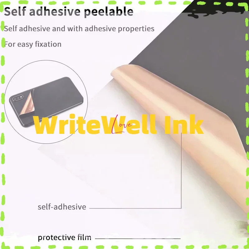 Graphene Heat Dissipation Film High Thermal Conductivity Cooling Sticker For Laptop Tablet Phone AI Chip Heat Cooling