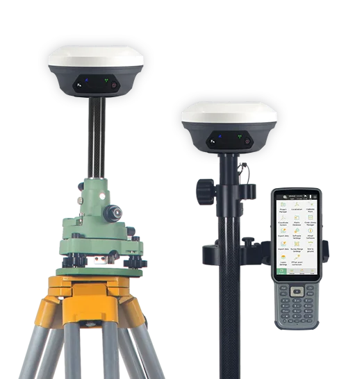 Receiver 1408 Channels IP68 Waterproof Land Survey Equipment X1 RTK Base And Rover