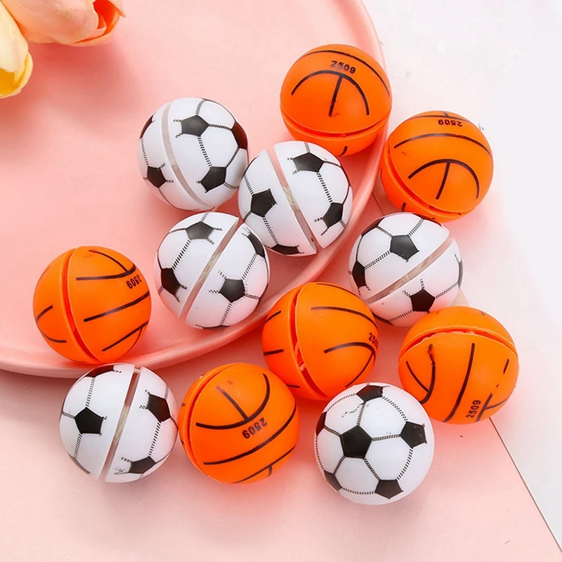 Eco-Friendly-40X fútbol baloncesto tema Yo Yo bolas regalo de fiesta niños fiesta de cumpleaños rellenos de piñata premios escolares bolsa de regalos