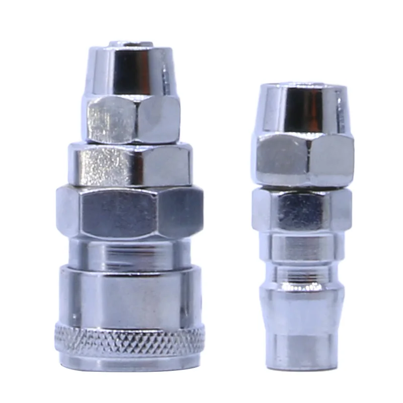 Pneumatic air pump C type quick connector PU trachea male and female head thread size head PP/SM/SPP/20/30/40