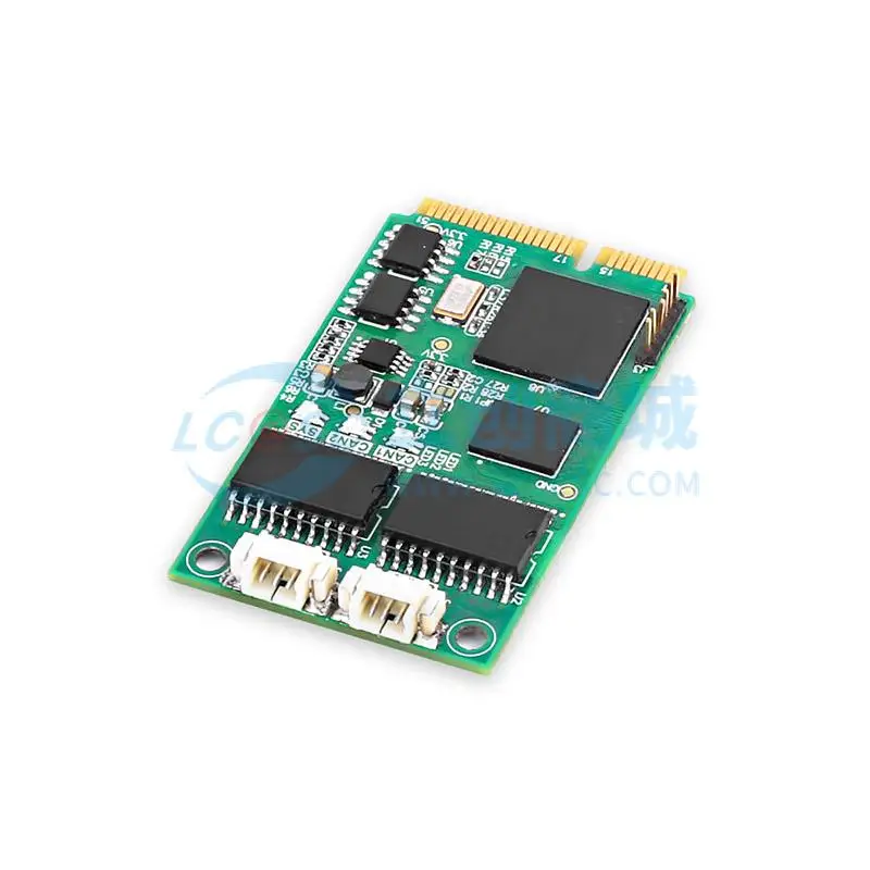 1pcs MiniPCIeCAN-2E-U SMD 51x30mm CAN Bus Communication Module for Smart Home System