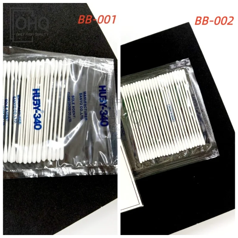 5Packs CA-002 Cotton Swab for HP Canon Ricoh Xerox Huby-340 BB-001 BB-002 BB-003 BB-012 BB-013 fine Double Pointed Tip