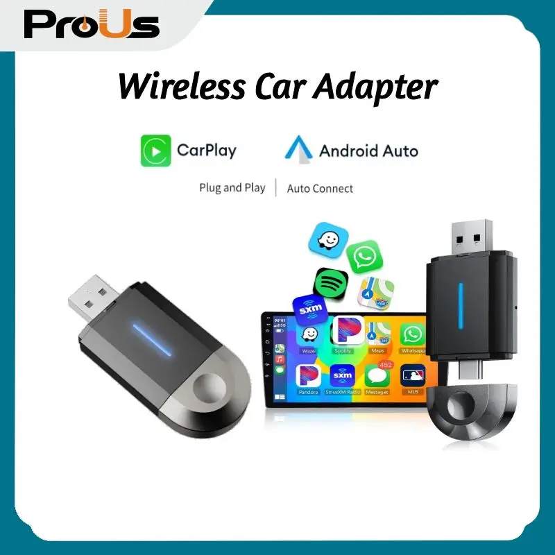 Popular Smart Ai Streaming Box Vehicle Wireless Carplay Dongle For Honda Opel Lexus