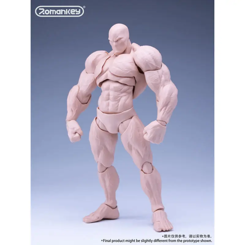 En Stock, escala 1/12, Romankey × Cowl, cuerpo de Buck grande, colección de figuras de acción articuladas, adornos, modelo de juguete, regalos