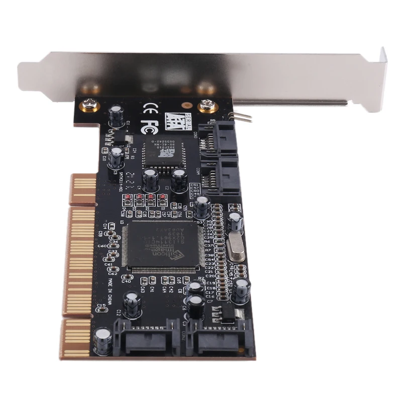 

4-Port RAID Controller Card PCI Expand Card 2.0 SATA II With Sil3114 Chip PCI Sata Internal Ports Raid Controller Card