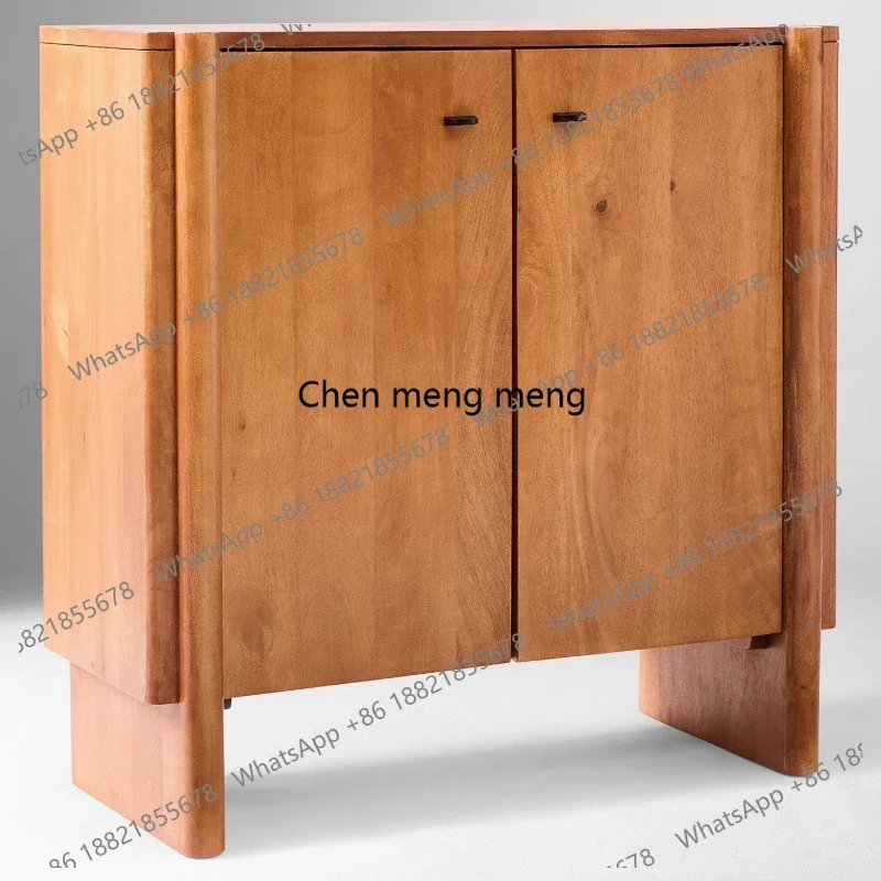 

medieval shoe cabinet solid wood bedroom end, retro entrance cabinet storage, storage, decorative cabinet