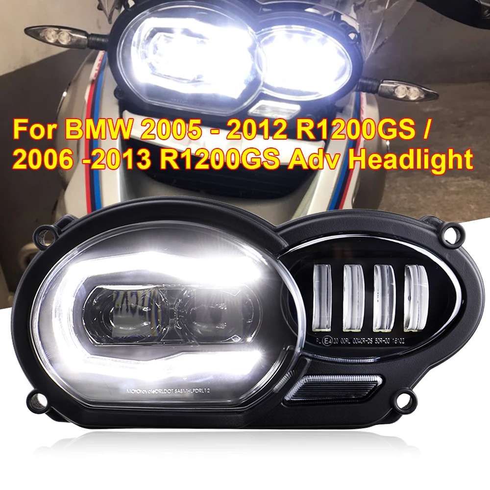 Gruppo faro a LED per BMW R1200GS 2005 - 2012 / R 1200 GS Adv 2006 -2013 Accessori luci anteriori per moto