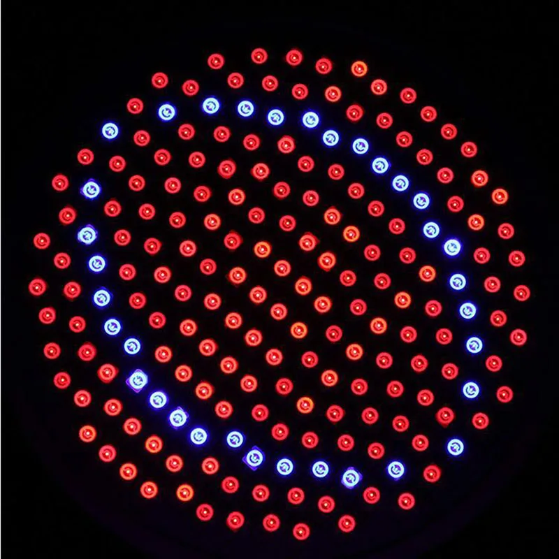 Full Spectrum LED Grow Light Hydroponics Lighting 12W E27 LED 166 Leds Red and 34 Leds Blue greenhouse Plant lamps 110V/220V