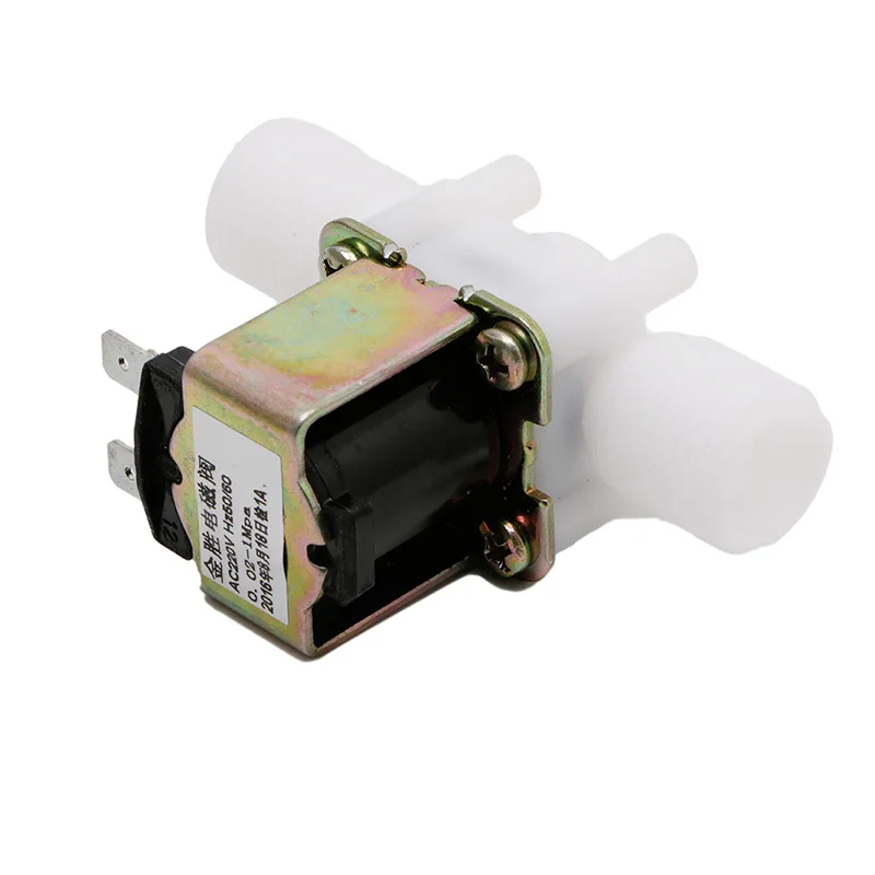 AC220V Electric Solenoid for Valve Magnetic N/C Water Air Inlet Flow Switch N/C DropShipping