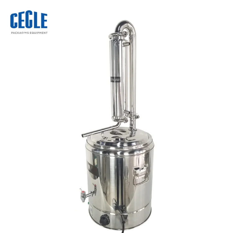 

55L 304 stainless steel flower essential oil steam distillation equipment machine