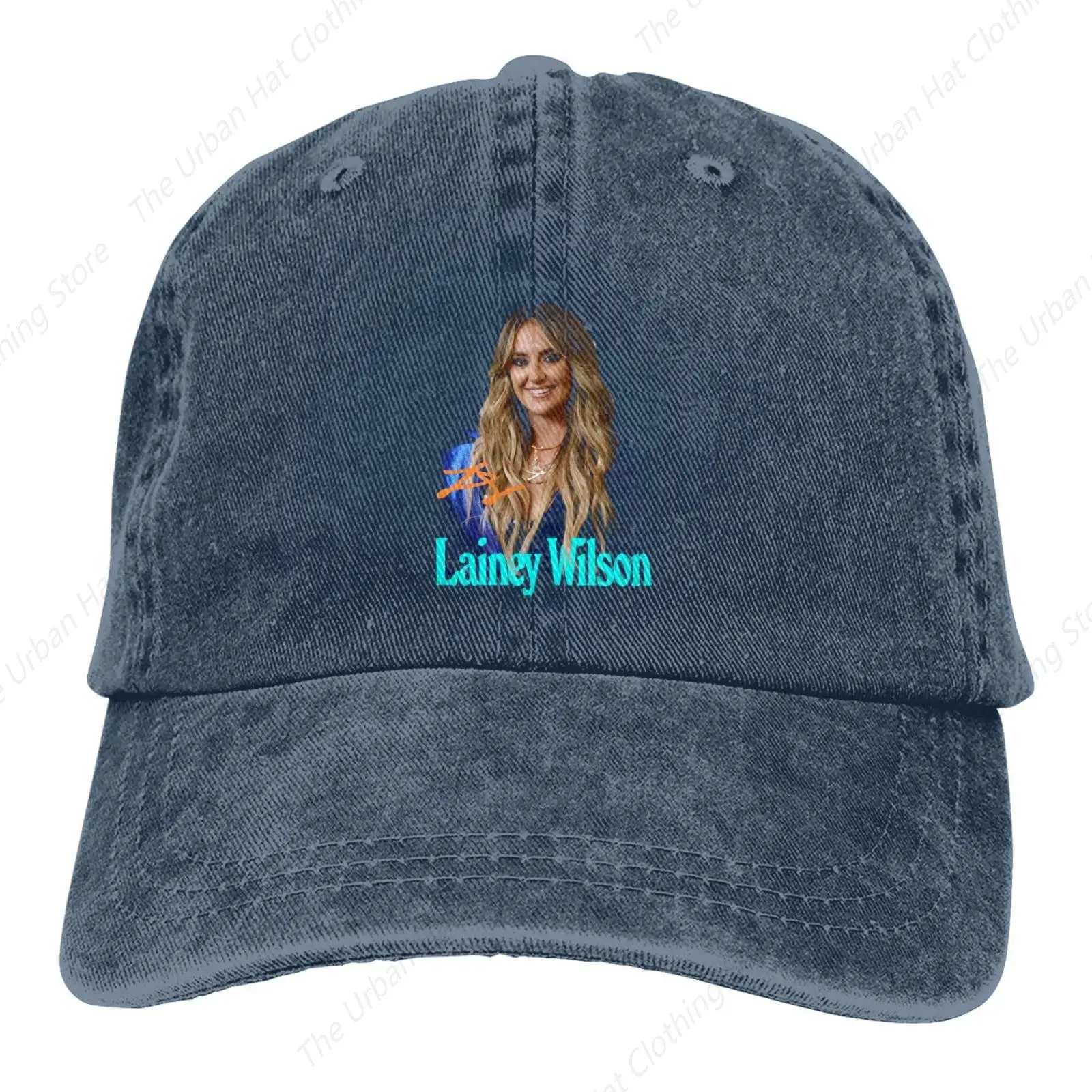 Lainey Singer Wilson Cowboy Hat Fashion Baseball Cap Vintage Washed Unisex Adjustable Trucker Hats for Men Women Daily Outdoor