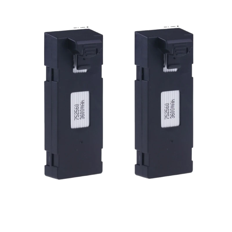 3.7V 3600mAh แบตเตอรี่ Li-Ion ใหม่สําหรับ RC Drone E88 E88PRO E525 E99 P1 P3 P10 A13 RC Quadcopter อะไหล่แบตเตอรี่