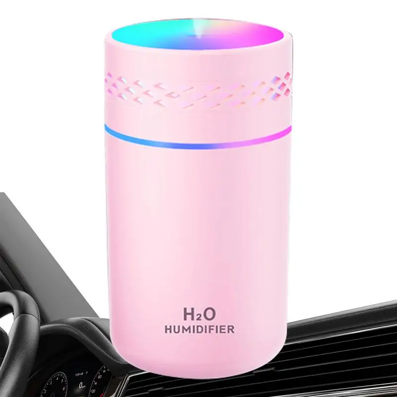 

Humidifier For Car Mini Desk Humidifiers Plant Humidifier With Colorful Light Mini USB Humidifier With 35mL Water Tank For Car