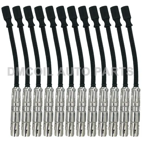 점화 와이어 세트 점화 플러그 와이어, MERCEDES-BENZ M112 M113 M155 M266 M476 1997- A1121500218 A2661500118, 길이 235mm, 12 세트