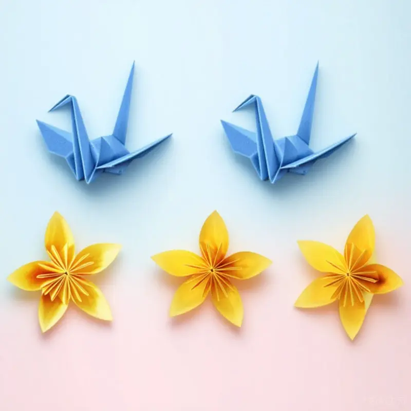 

100Pcs Origami Sheets Paper Double Sided Premium Colorful Square Folding Paper 20x20cm Tear Proof for Children Learning Creative