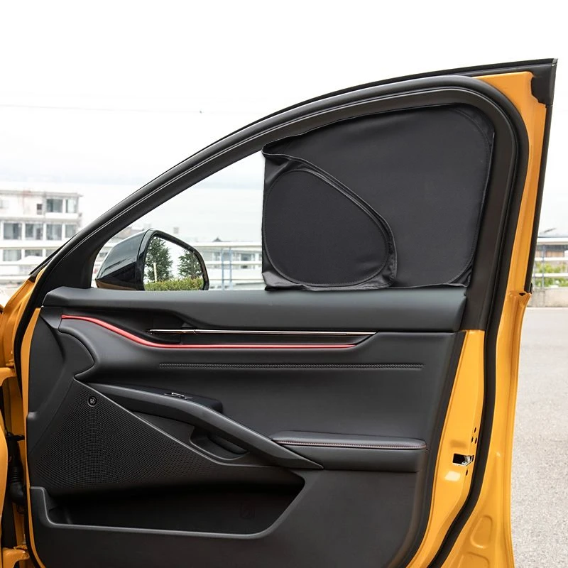 Car Black Window Privacy Sunshade For FORD TAURUS 2022-Present Auto Anti-UV Heat Insulation Protect Cover Interior Accessory