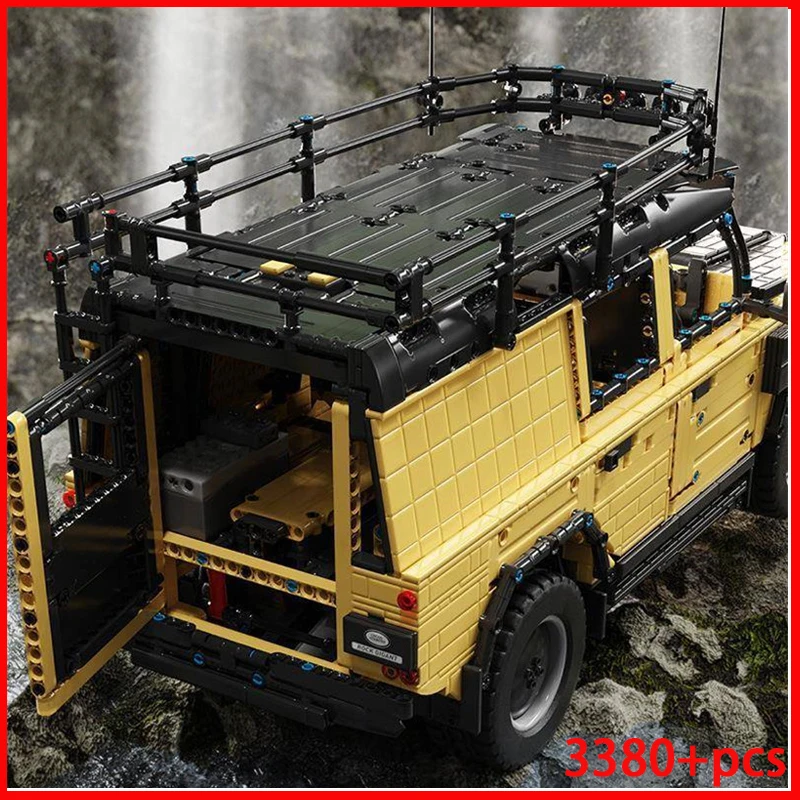 3380pcs Rock Glgan Off-Road Vehicle Power Building Blocks for Adults Model Kit High-tech Educational Toys Vehicles Models Gift