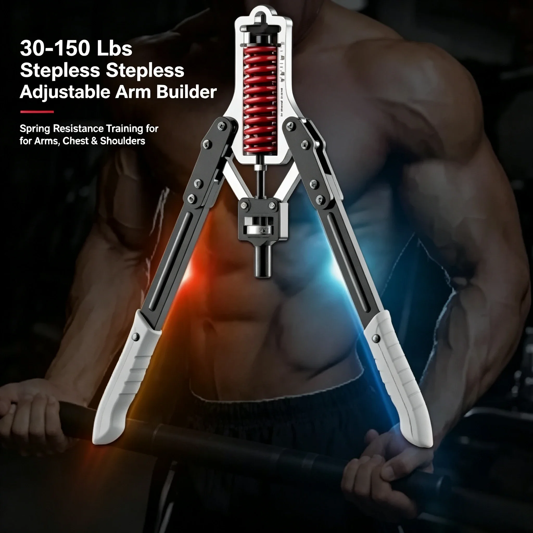 Men's Home Training Fitness Equipment Adjustable Chest Muscle Training Arm Exercise Hydraulic Grip Arm Bar Arm Force Device