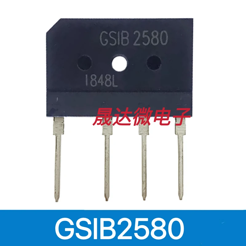 new 10pieces/LOT GSIB2580 GS1B2580 GSIB 2580 GSIB2560 GS1B2560 GSIB 2560 D3SB80 3SB80 SIP-4 100% New Original IC