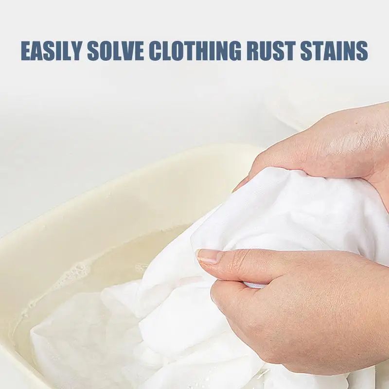 Fabric Rust Stain Remover 100ml Carpet Liquid Stain Remover Mattress Cleaner Clothing Cleansing Agent Effective Decontamination