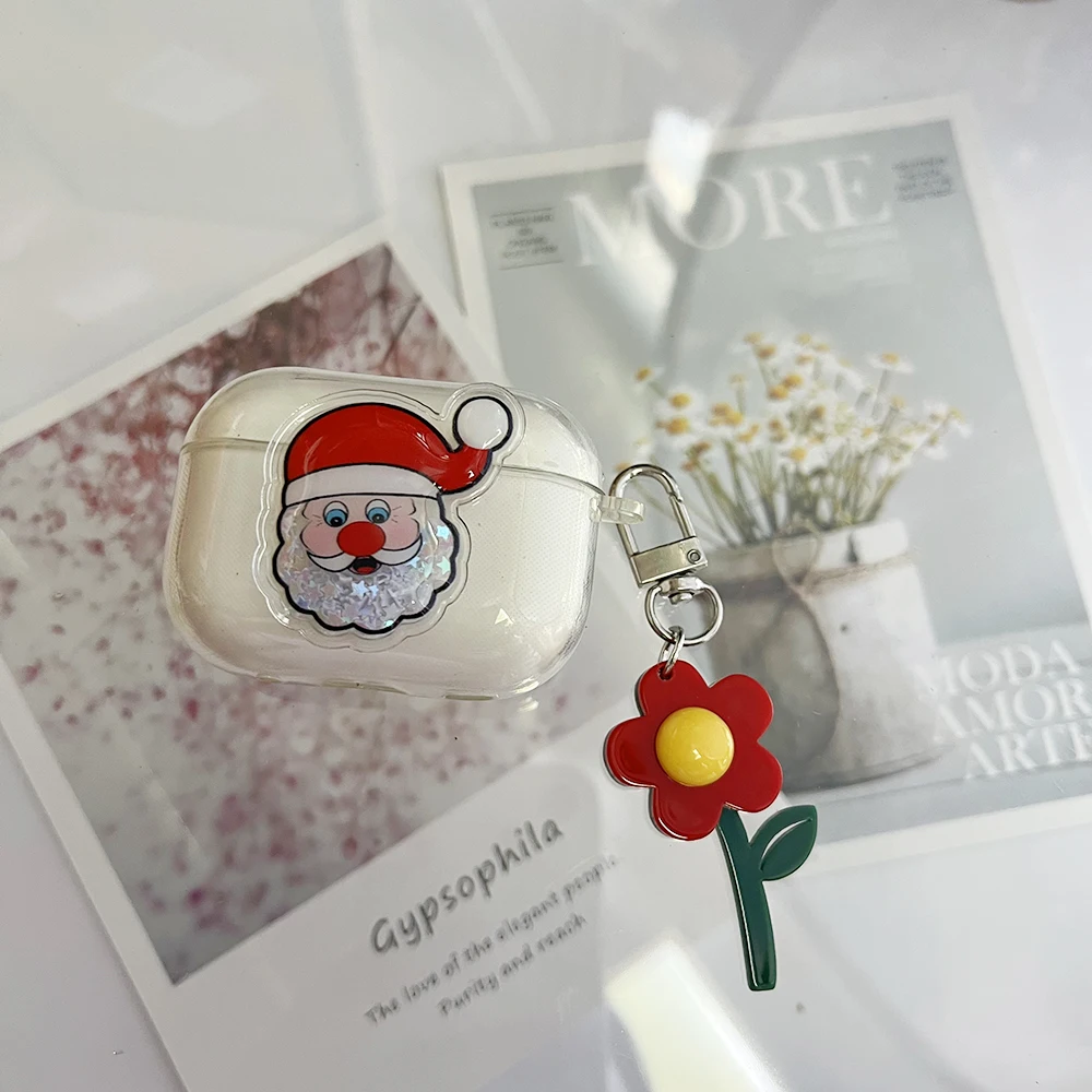 الكرتون عيد الميلاد/بريق حقيبة سماعة الاذن ل الشرف LCHSE X7 لايت X7E X7i S7/اختيار سماعات الأذن X7Lite حافظة لينة سيليكون غطاء من البولي يوريثان الحراري #5