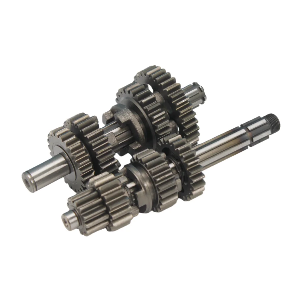 Motorcycle Engine Parts Daytona 190cc FSM 4 Gear Main and Counter Shafts DT190 Gear Box