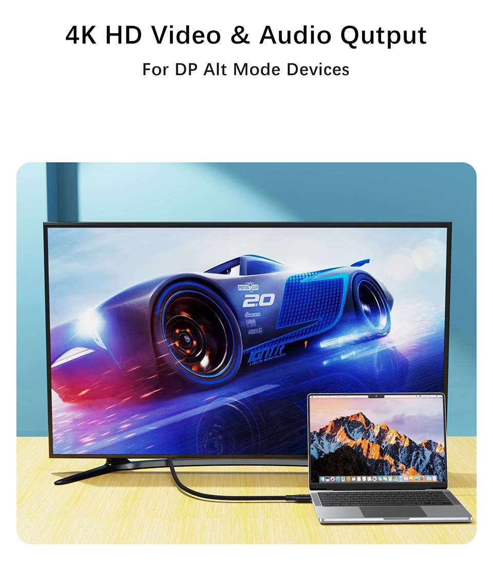 UGOURD USB3.2 20Gbps Typ-C zu Typ-C Kabel 240W Schnellladekabel USB-C SSD Festplattenkabel USB3 0,2m -3m 5m für MacBook iPad – Detail 5