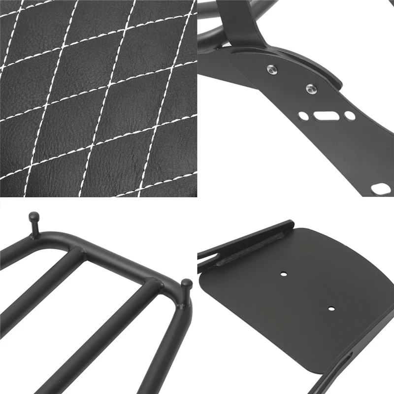 

Lasting Motorcycle Rear Backrest Luggage Rack Rear Passenger Sissy Bar Backrest Rear Passenger Backrest For Honda Grid