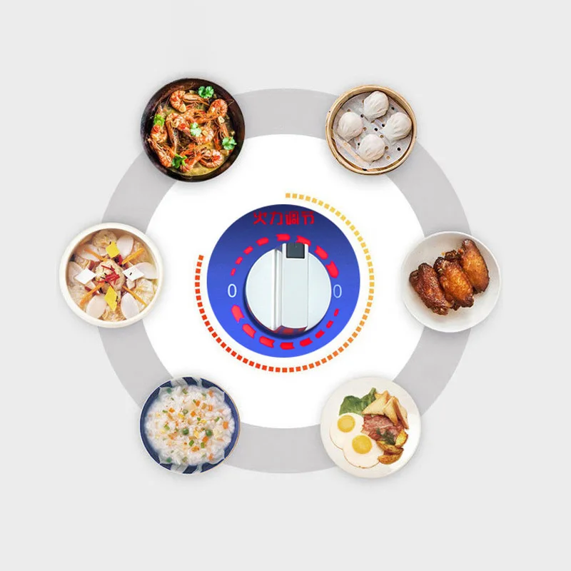 Fornello a induzione piatto 3500W/5000W Commerciale Big Power Cucina Macchina da cucina 220v 9 marce Piano cottura