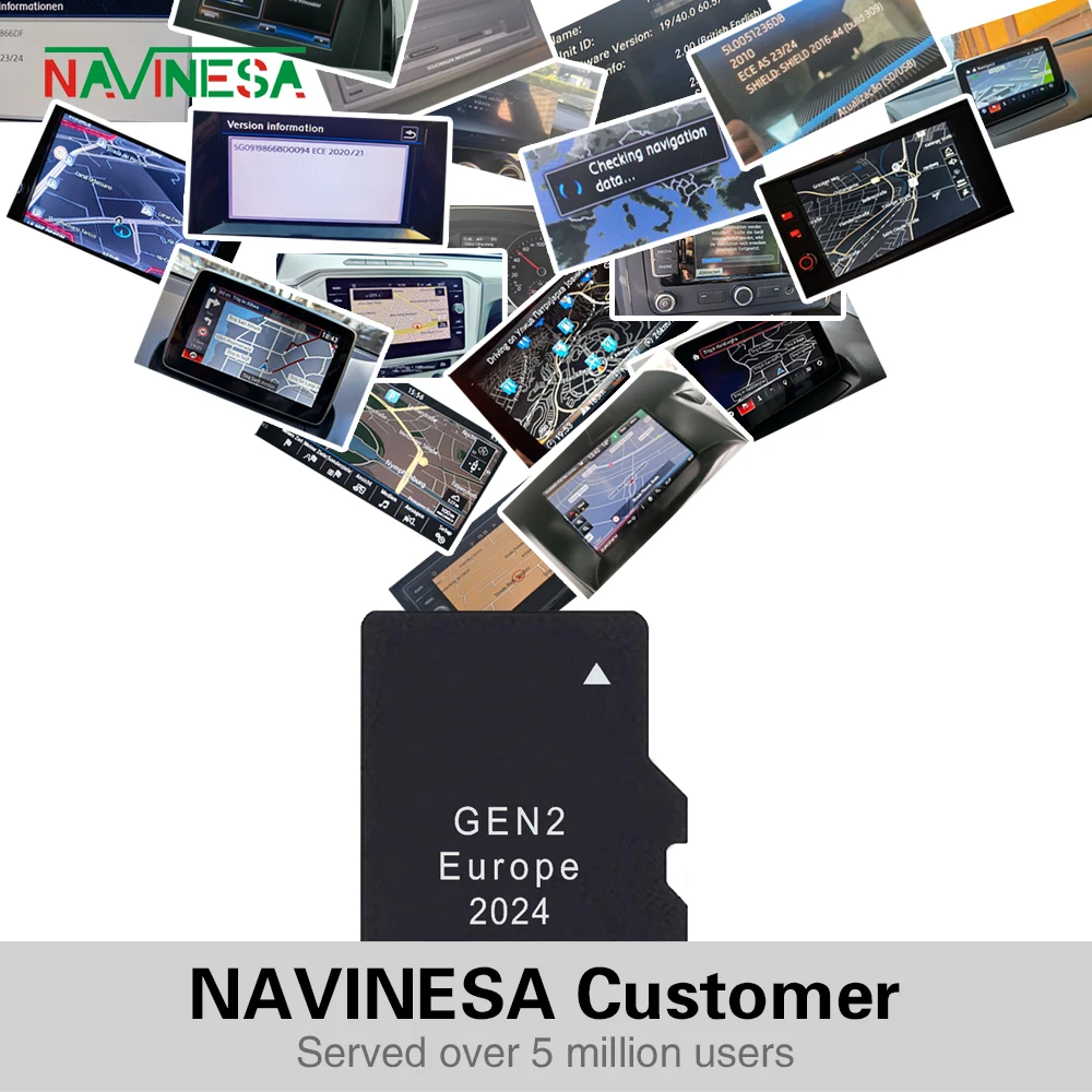 Sat Nav for Subaru Legacy/Outback/Impreza/XV/Forester Vehicle TF Card Update EU North America GPS Maps 2024 GEN2 Navigation