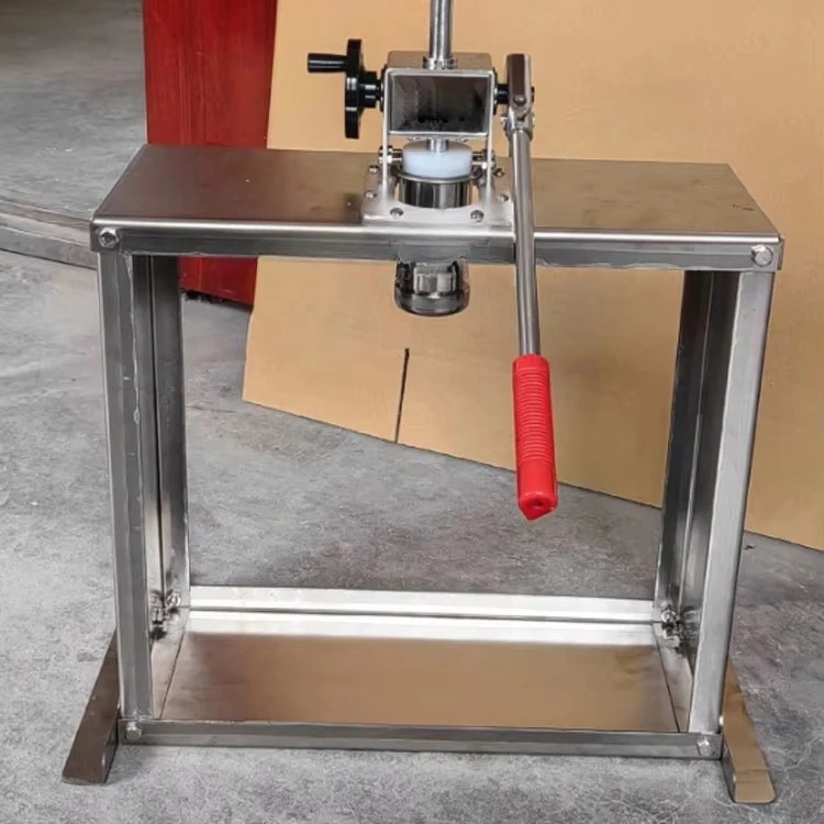 Manual Operation Snack Ice Cream Maker Ice Cream Stamping Tool