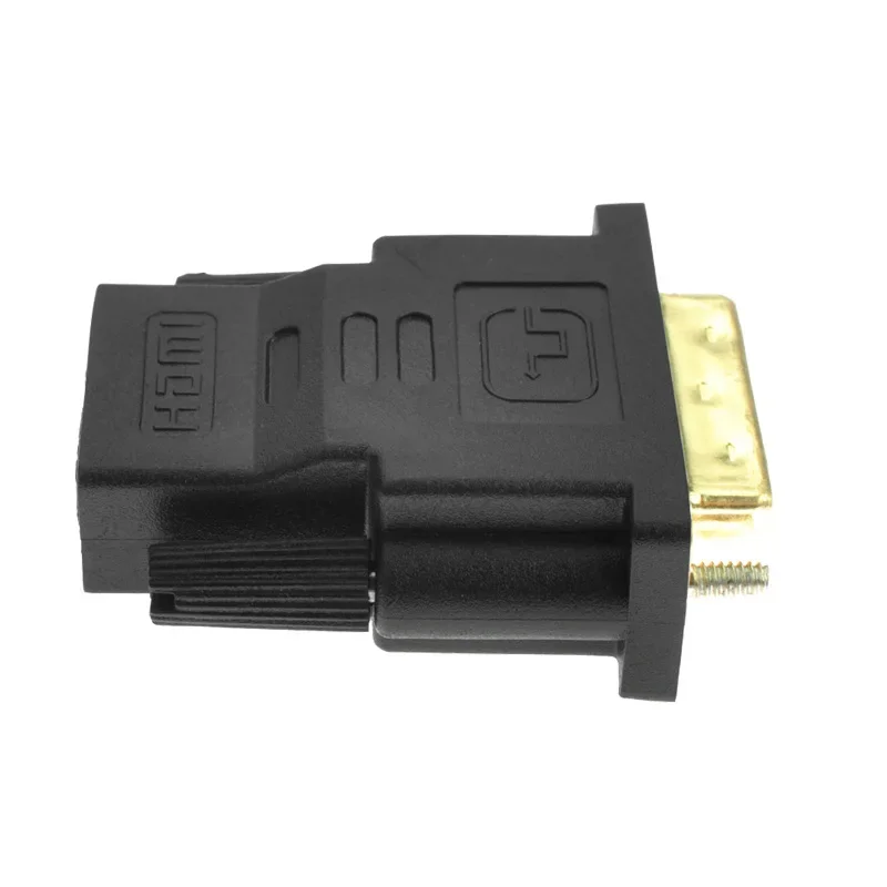 DVI 24+1 Male to HDMI Female Adapter Converter Gold Plated DVI 24+1 to HDMI Converter 1080P for PC PS3 Projector HDTV