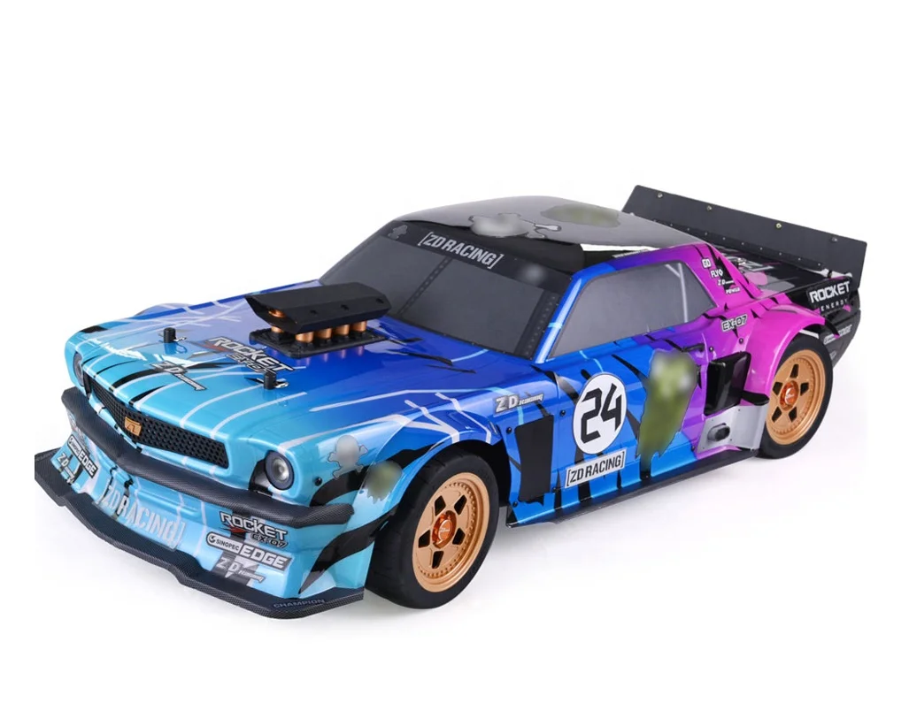 ZD RACING EX-07 RC Car 1/7 4WD Brushless 130KM/H Remote Control EX07 Drift Super High Speed Vehicle Toys Model Christmas Gift