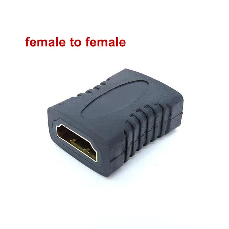 HDMI-compatible Female To Female Extender Connector Coupler Adapter Cable Converter Joiner For Laptop TV Television 1080P