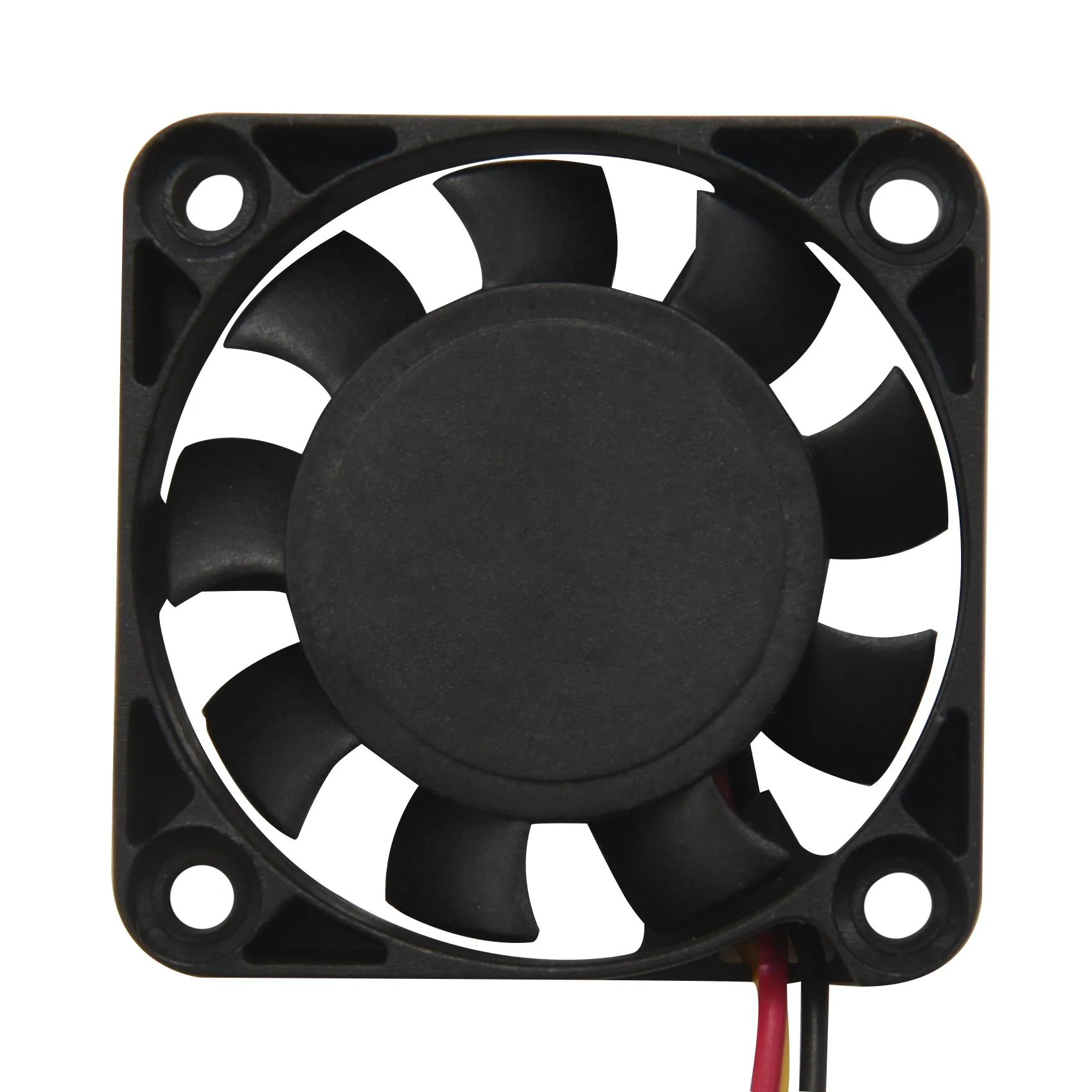 

M51K-2 Pcs 3 Pin 40Mm Square PC Computer Cooling Fan DC 12V Black