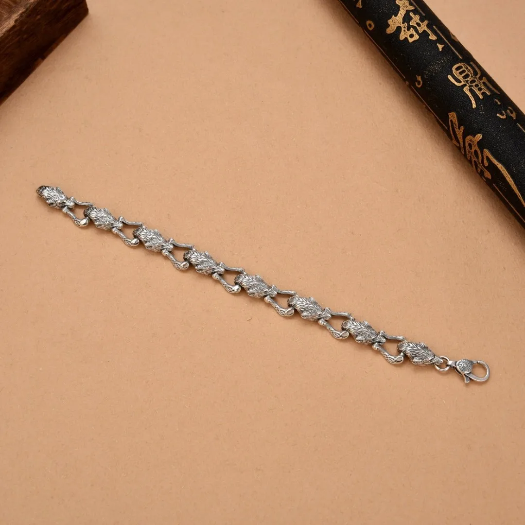 

2025 Новая мода 100% стерлингового серебра S925, 5 мм, кубинское ожерелье, мужское и женское трендовое индивидуальное ретро-ювелирное ожерелье в стиле хип-хоп