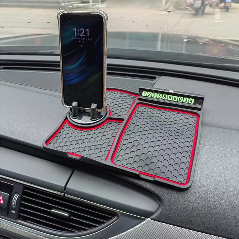 

Автомобильный коврик, автомобильный противоскользящий коврик, автомобильный держатель для телефона, нескользящий липкий противоскользящий крепление для телефона на приборной панели, силиконовые автомобильные аксессуары