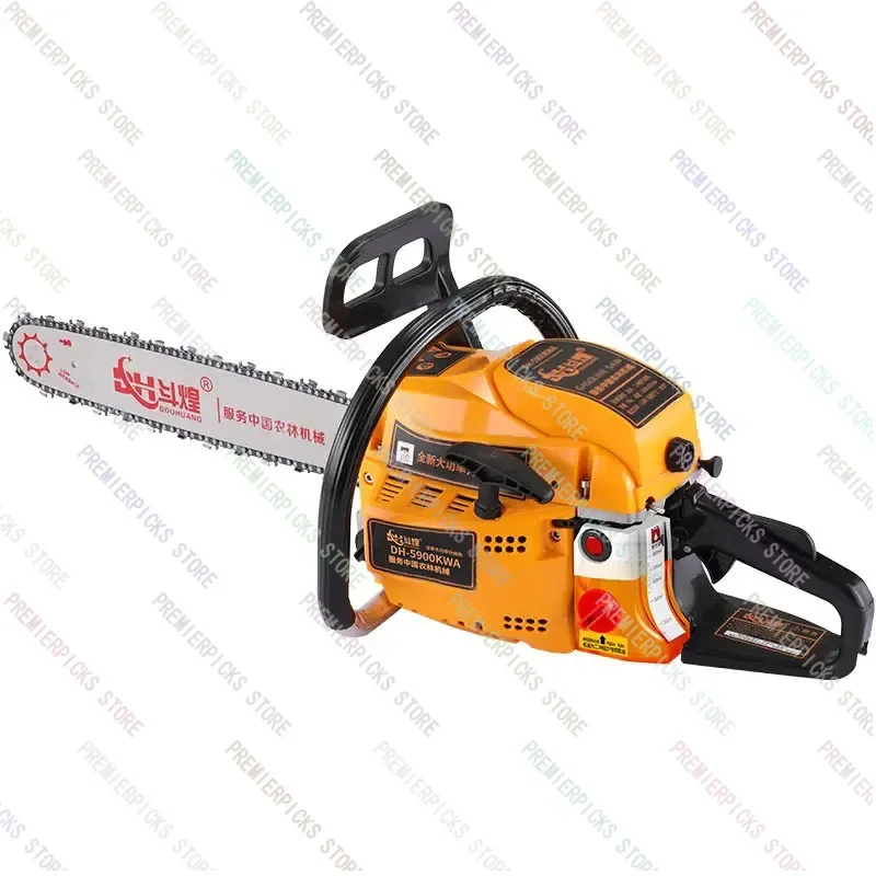 

5900Kw 59Cylinder Chain Saw Gasoline Logging High Power Arboriculture Cutting Machine Household Fuel Saving