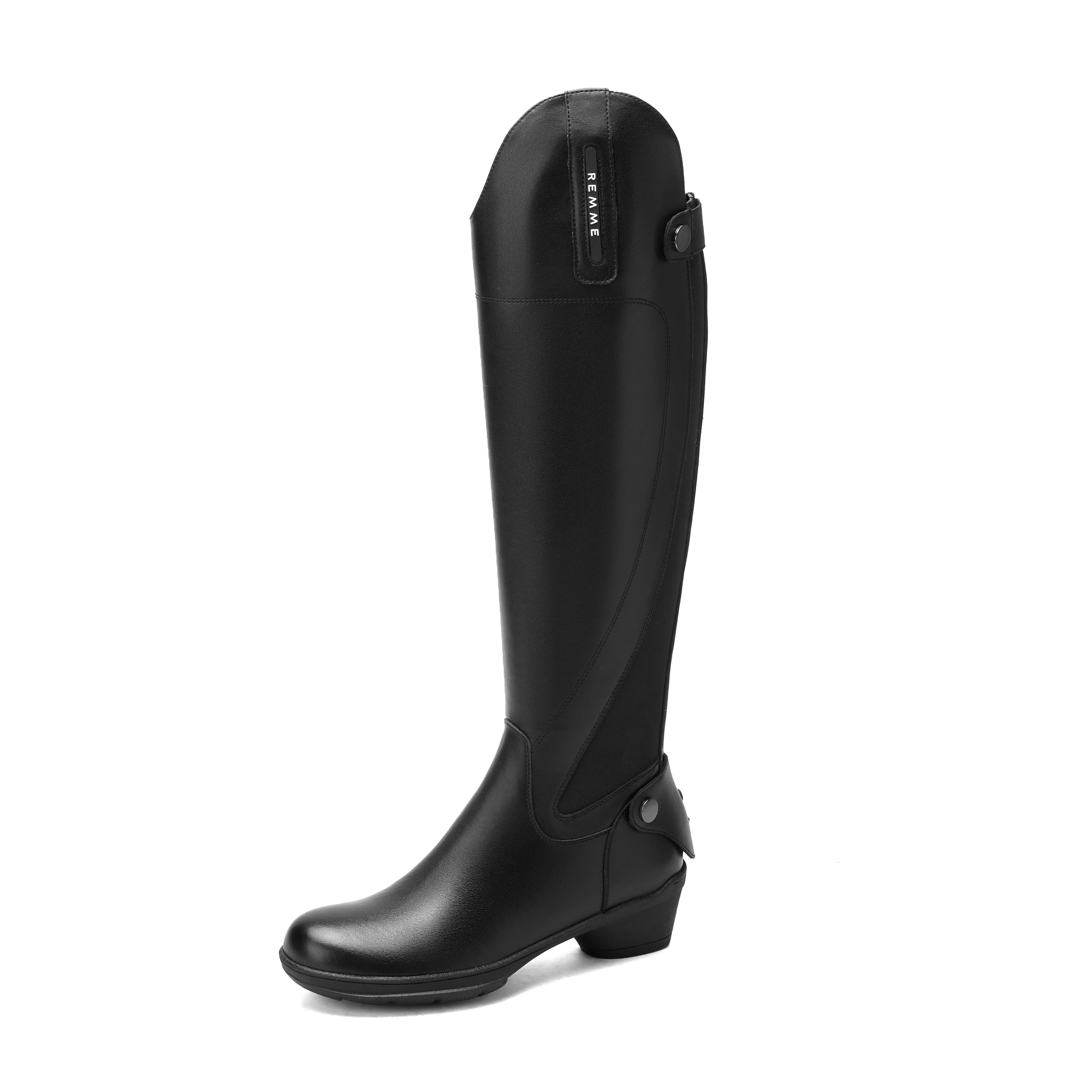 Women Equestrian Boots Cow Leather Long Knight Boots Riding Equipment Non-Slip Horsemanship Footwear Resistant Horse Rider Shoes
