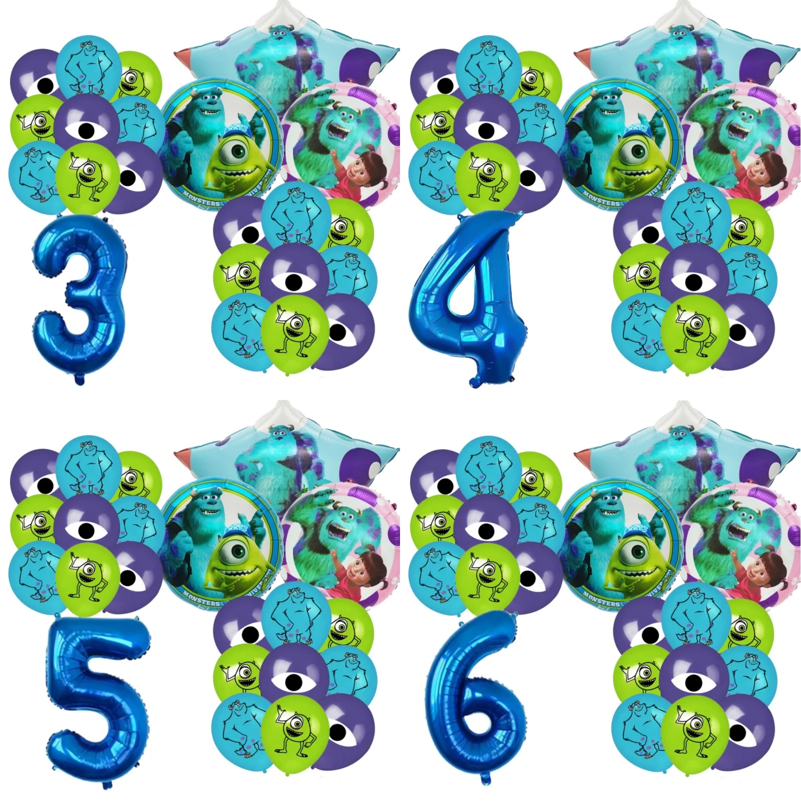 22PCS Monsters, Inc…