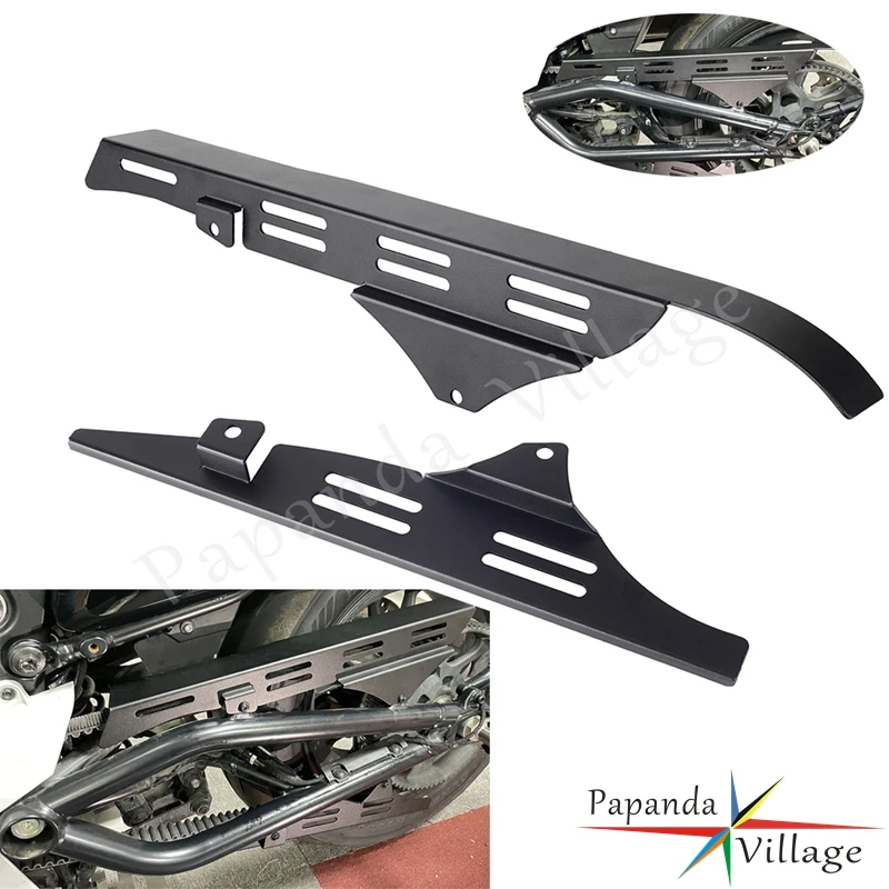 

Upper/Lower Motorcycle Belt Guards Cover Protector Chain Decorative Guard Frame For Harley Sportster S 1250 RH1250S 2021-2023