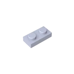 Gobricks GDS-502 platte 1x2 kompatibel mit Lego 3023 6225 Stück DIY-Baustein für Kinder
