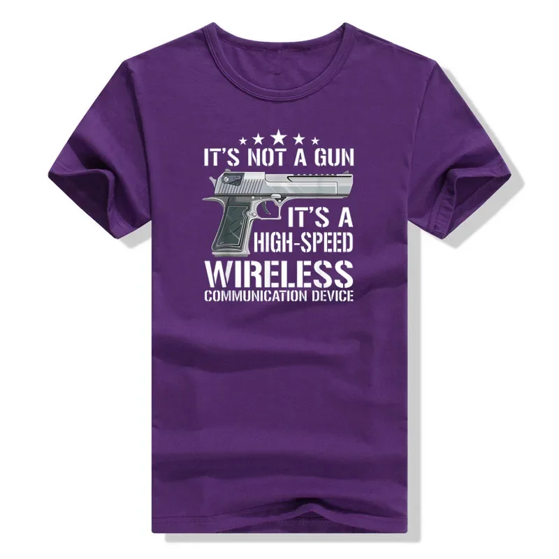 قميص It's Not A Gun Meme - مضحك إنه جهاز اتصال لاسلكي عالي السرعة تي شيرت جرافيك هدية للزوج ملابس رجالية #6