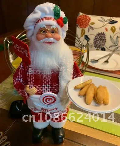 Santa Claus Doll Christmas Decorations For Home 2021 Merry Christmas Ornaments Xmas Navidad Gifts Happy New Year 2022